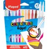 Maped - Colour'Peps OOPS Erasable Felt Tip Pens - x10