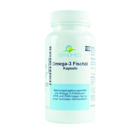 Omega-3 Fischöl Kapseln, 100 Kapseln (68 g)