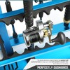 Savior Equipment Fishing Rod Rack Holder Organizer, Lightweight Aluminum Vertical