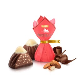 Roshen Mont Blanc with Chopped Almonds, Kosher and Halal, Delicious, Flavorful Sweets Bulk Gourmet Candy 2.2lb/1kg