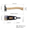 Village Blacksmith Forged Hardening Peg Hammer Elyse Stake Ultimate Hammer