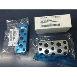Genuine Subaru Brake & Gas Pedal Aluminum Set Impreza Forester Outback OEM Autotomatic