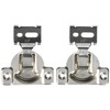 Laurey 10400 Concealed Cabinet Hinges, Standard, Zinc Plated
