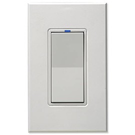 PCS PulseWorx UPB Wall Switch-Relay/Dimmer, White (WS1C-W)