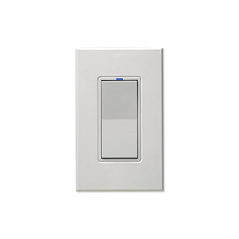 PCS PulseWorx UPB Wall Switch-Relay/Dimmer, White (WS1C-W)