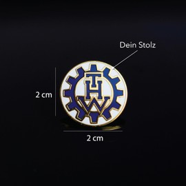 Technisches Hilfswerk (THW) Geschenk – Offizielles Abzeichen, Hochwertiger THW-Accessorie und Dekotation für THW-Mitglieder und Fans des Katastrophenschutzes (Anstecker)