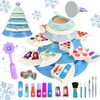 Christmas tree-shaped makeup toy set. - make up toys: Heart-Shaped