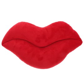 BESPORTBLE Lip Pillow Sofa Pillows 3D Lip Shape Decorative Cushion Soft Cotton Throw Pillow Red Red Cushion Decorative Cushion for Sofa, Large Lips, Lips Soft Pillows Throw Pillow