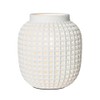 LITECRAFT Kerry Table Lamp Pierced Vessel Styled Ceramic E14 Base