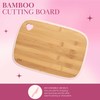 Paris Hilton Reversible Bamboo Cutting Board and Cutlery Set with
