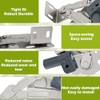 LD-0220-50SC Soft Close Pivot Hinges Pair of Self Closing Cabinet