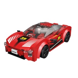 Carrera RC I 2.4GHz Construction Racer I RC Chassis with Building Block Set for Building Yourself I 318 Pieces I Full Driving and Steering Function I Racing Fun to Build Yourself I Suitable for