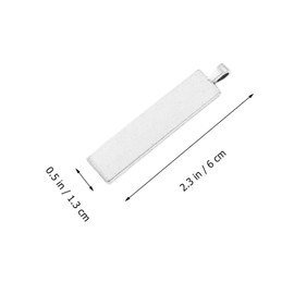 SUPVOX 20 Sets Pendant Makings Sets, Rectangle Alloy Antique Silver Pendant Trays with Glass Cabochon Dome Tiles, for DIY Jewelry Crafts Photo Pendant