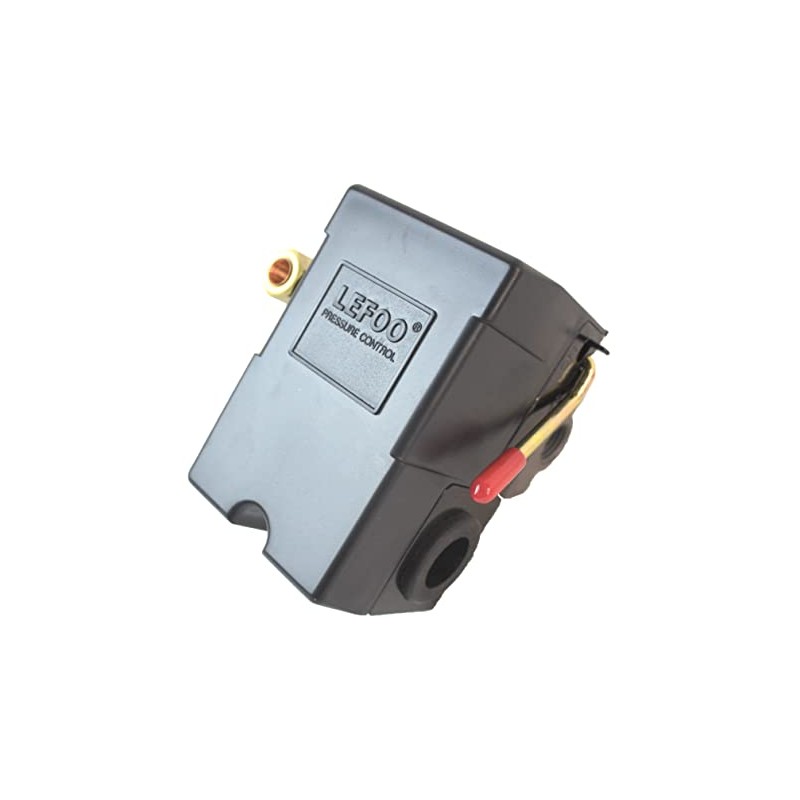 Air Pressure Switch, Single Port, 110-150 PSI, 20 Amp, Auto/Off