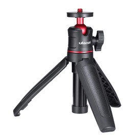 Ulanzi 1601 MT-08 Ball Head 3-Level Adjustable Tripod with 1/4 Thread, Black