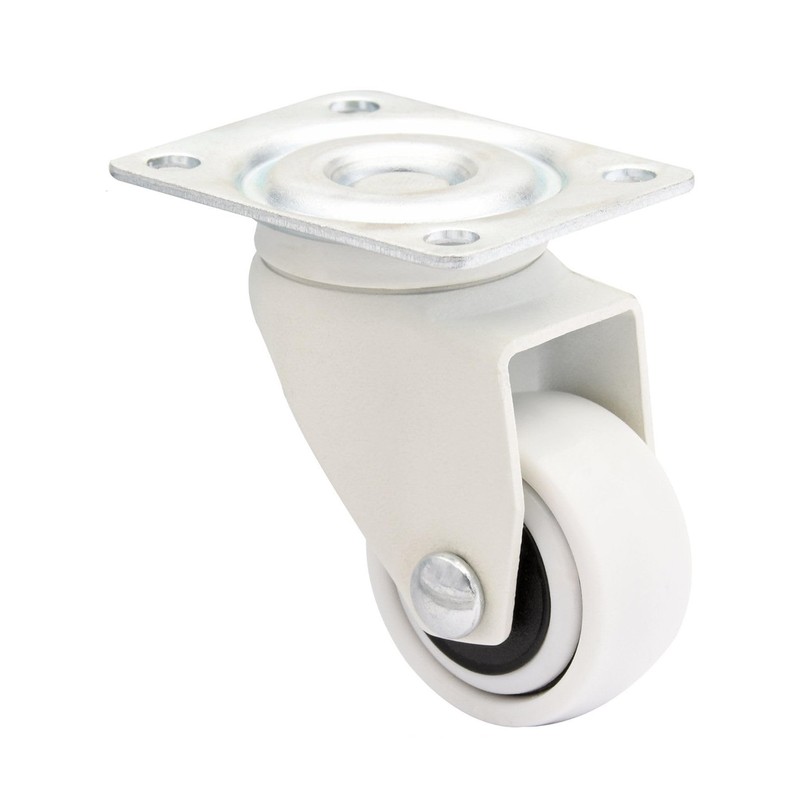 WAGNER Design 3C 02222604 Furniture Castors 4 Pieces White Soft