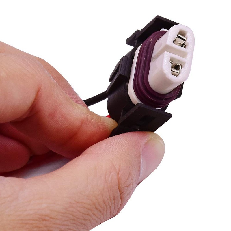 YUNPINGCAR H11 High Temperature Ceramic Headlight Plug Connector Wiring Harness