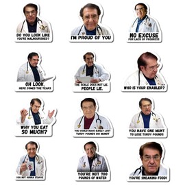 Pack of 12 Dr Nowzaradan Fridge Magnets Funny Dr Now Fridge Magnet Cute Fridge Magnet Decorative Magnets Fridge Storage Cabinets Offices