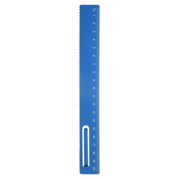 QUARKZMAN Straight Ruler 20 cm Metric Metal Aluminium Alloy Measuring