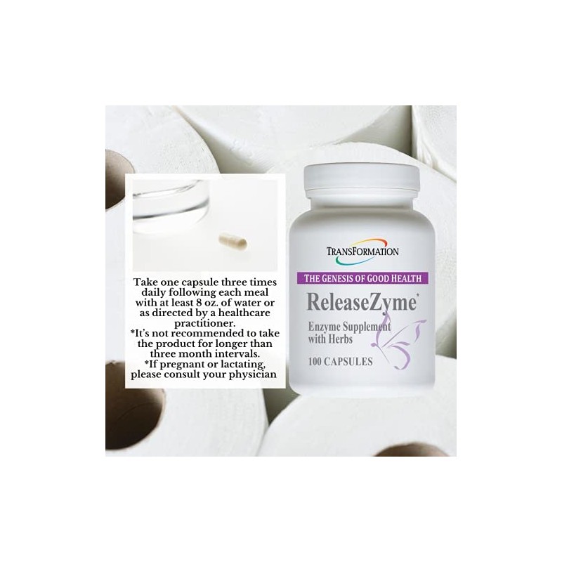 Transformation Enzymes ReleaseZyme - 100 Capsules