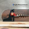 Depth Gauge - Height Aperture Caliper Depth Gauge Measuring Tool