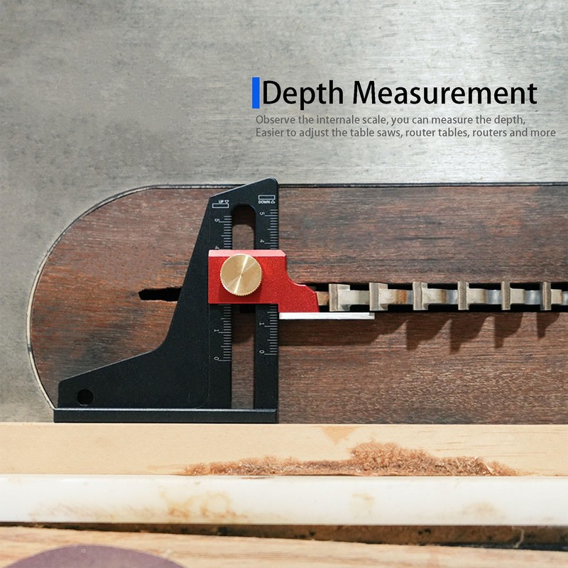Depth Gauge - Height Aperture Caliper Depth Gauge Measuring Tool
