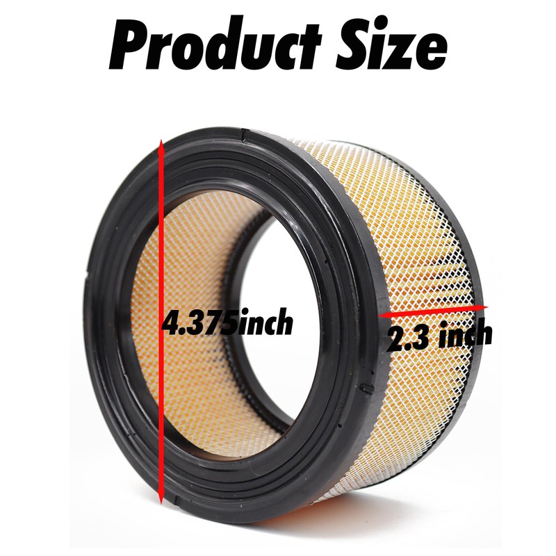 2 Packs Air Compressor Air Intake Filter Elements Compatible for