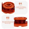 Kisangel 1set Mower String Trimmer Line Replacement for Spools Grass