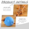 CQQNIU 3Pcs Teething Balls And 3Pcs Teething Rope Knots, Pet