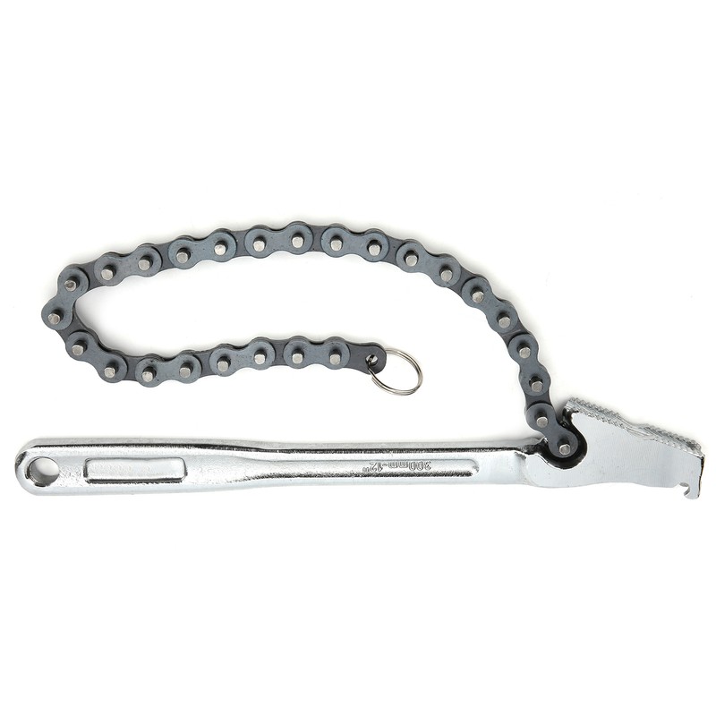 Chain Wrench High Hardness Surface Polished ChromePlated Chrome Vanadium Steel