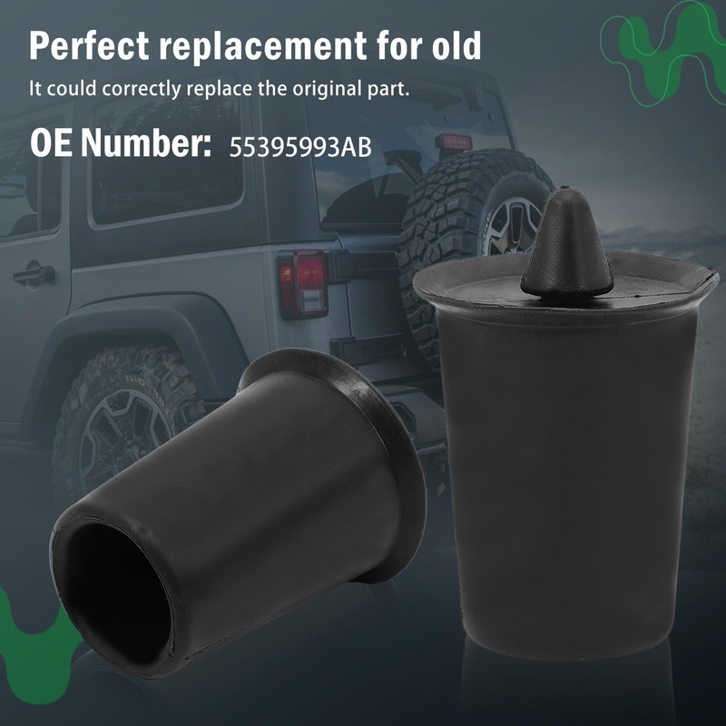 Spare Tire Carrier Bumper Compatible with Wrangler JK 2007-2018 Bump