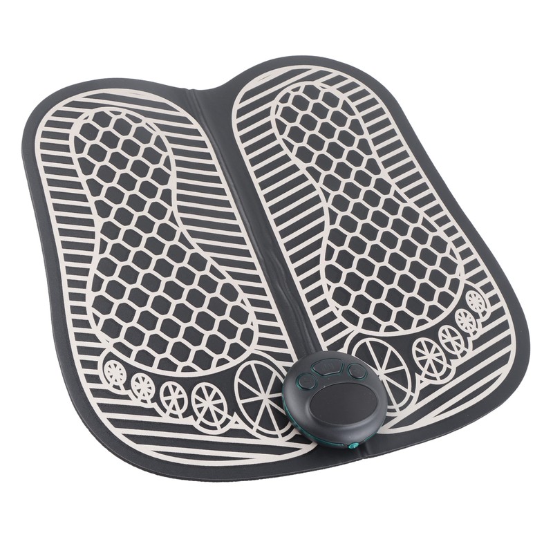 Foot Massager Mat USB Rechargeable 8 Modes 19 Strength Microcurrent