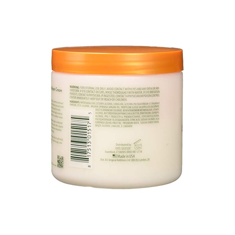 Cantu Argan Oil Leave-In Conditioner Repair Cream 16 Ounce (473ml)