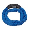 Relaxdays, Blue Combination Lock Bicycle Secure Chain Lock with 5-Digit