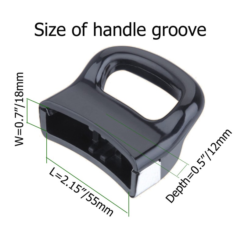 Replacement Handles for Pots and Pans,3 Hole Design,2PCS