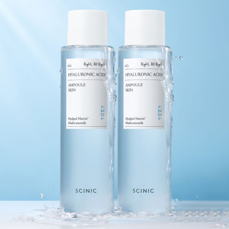 Cynic [1+1] Hyaluronic acid ampoule skin moisture toner 300ml large
