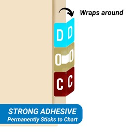 Doctor Stuff - File Folder Labels, Alphabet Letter G, Barkley FADBM - ADPK Series Compatible Alpha Stickers, Yellow, 1-1/2" x 1-1/2", 228 Labels per Package