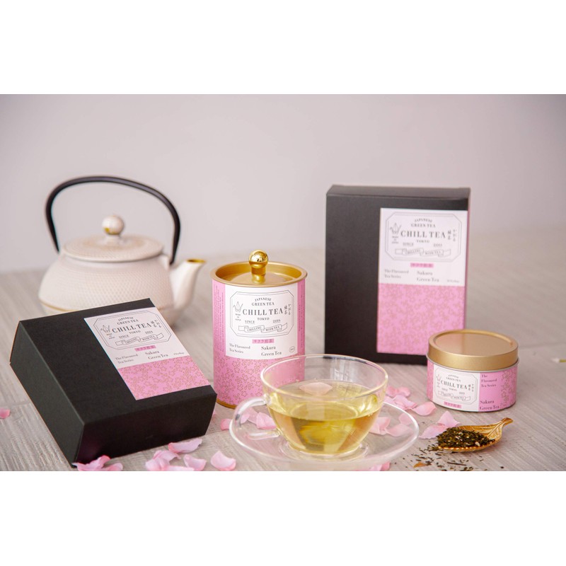 Japanese Tea Gift Box by CHILL TEA Tokyo - 100g