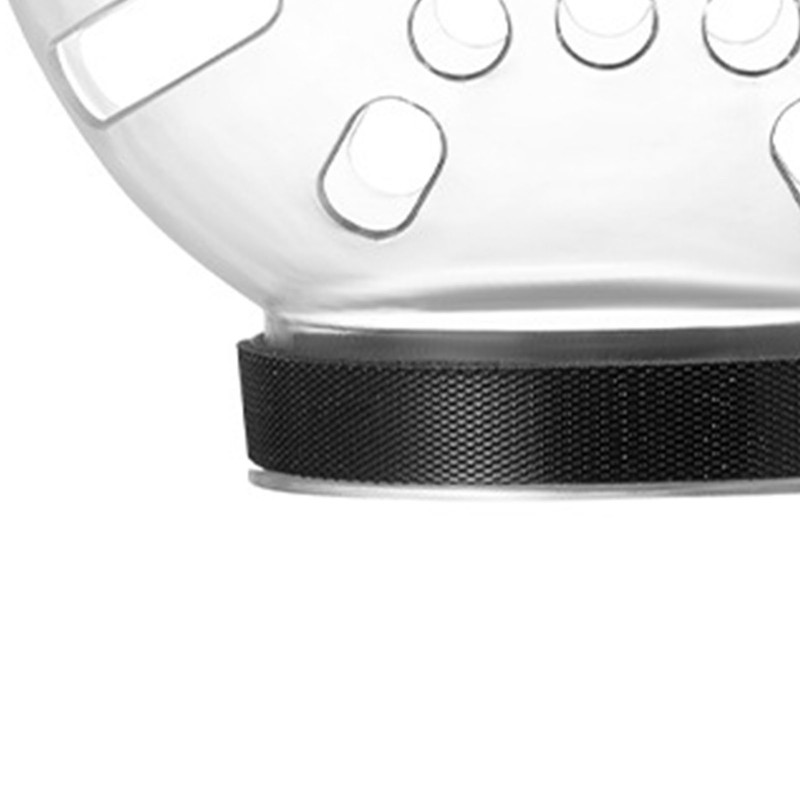 Cat Muzzle Transparent Breathable Prevent Biting Licking Lightweight Cat Hood