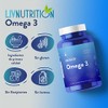 Liv Nutrition Omega Aceite Pescado Cápsulas Veganas Gluten Epa Dha