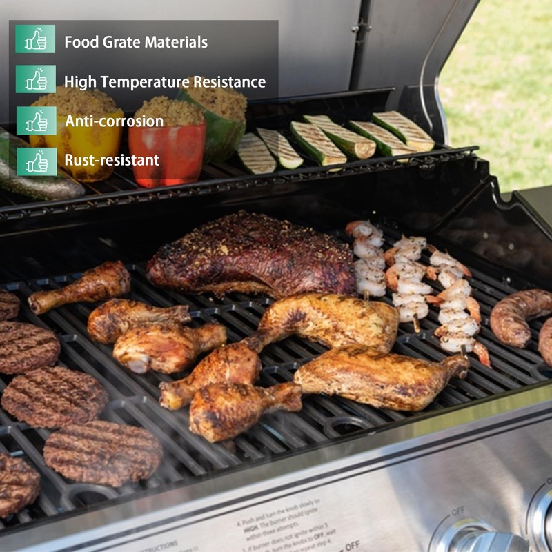 COGRICHBF 17 inch 720 0896b Grill Grates for Nexgrill 6