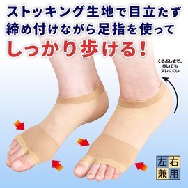 プラスウォーク 薄型外反サポーター ストッキングタイプ TPY