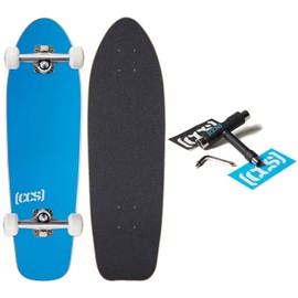 [CCS] Logo Cruiser Skateboard Blue Complete 27.00" x 8.00"