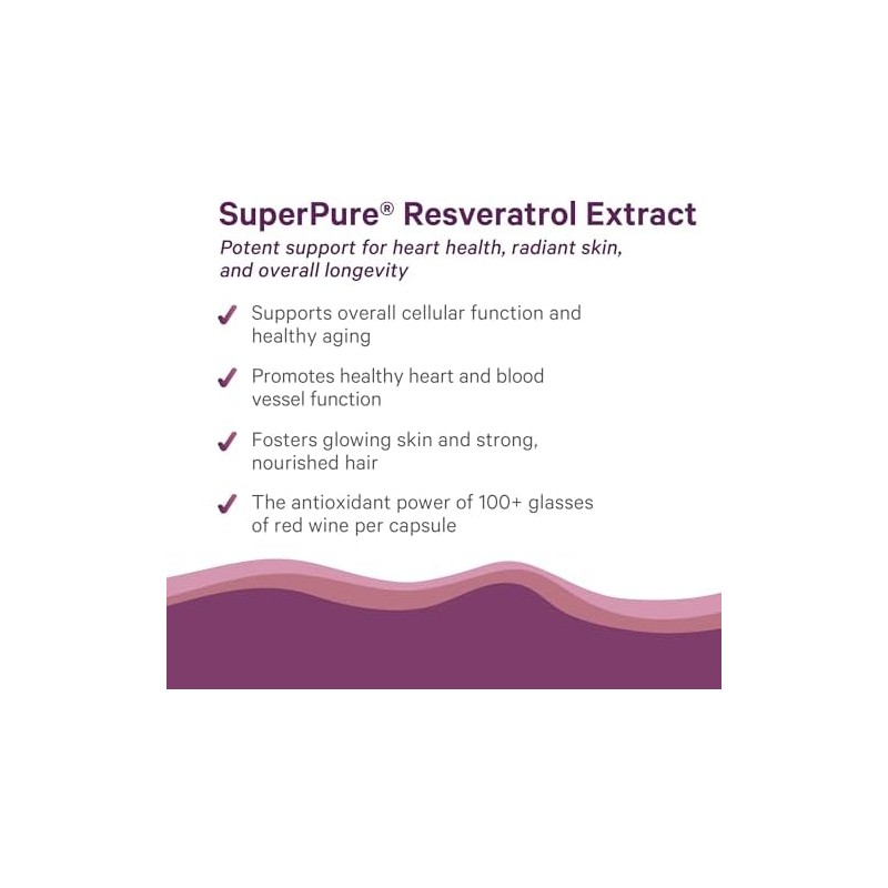Pure Synergy Extracto de Resveratrol Superpuro