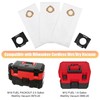 3 Pack 49-90-2016 Fleece Dust Bags Compatible with Milwaukee 0960-20