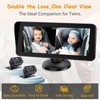 2-Kids Baby Car Camera for Seat: 6.9 Inch Ultrawide Display