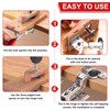 35mm Drilling Jig for Hinges, Precision Drilling Jig for Flush