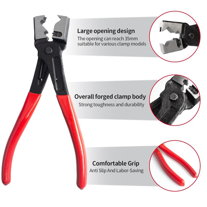 4 Pieces Electrical Disconnect Pliers for Cars, Automotive Electrical Plug