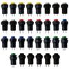 30 Pieces Mini Instantaneous Push Button Switch, Current Pressure Switch,