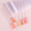 Fcozpjk Nail Color Swatch Sticks with Ring, 150pcs Ballerina Square